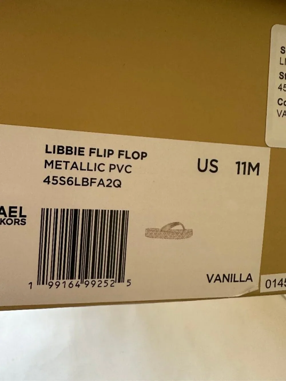 NIB Michael Kors libbie platform flip flops Size 11 - Picture 4 of 4